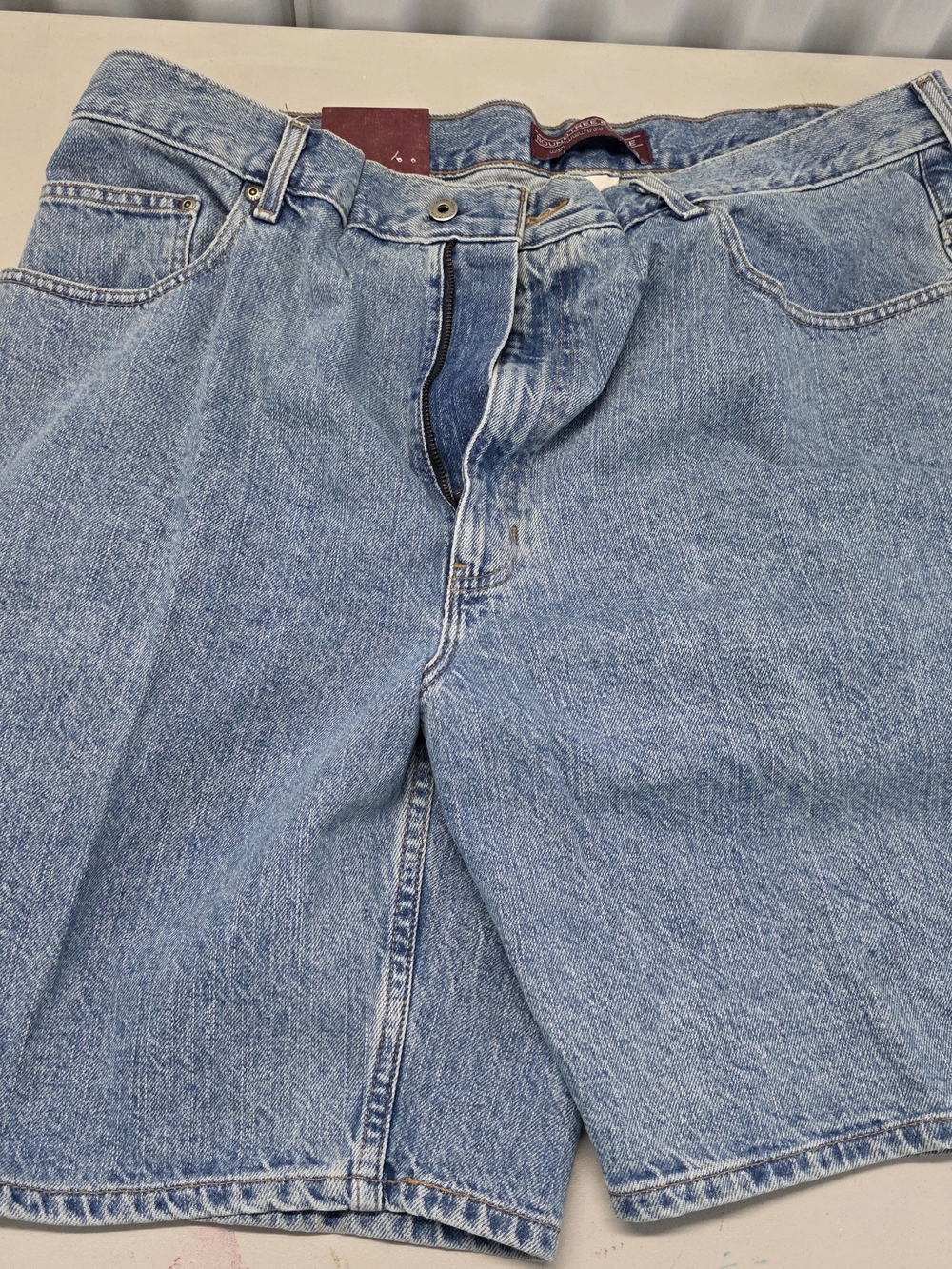 Mens Roudtree & Yorke Big Man Loose Fit Denim Shorts Men's 44x10 NWT